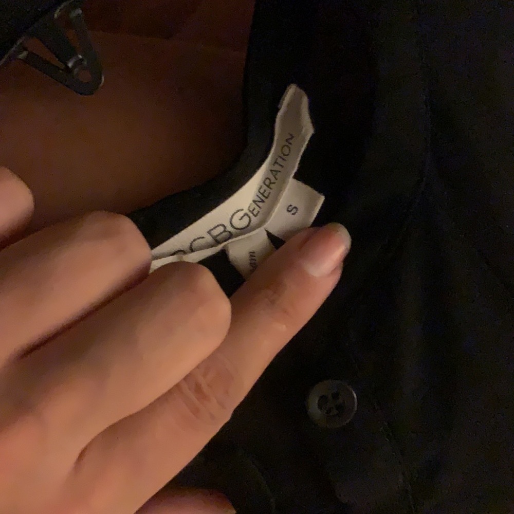 Bcbggeneration See Through Hidden Button Top - image 5